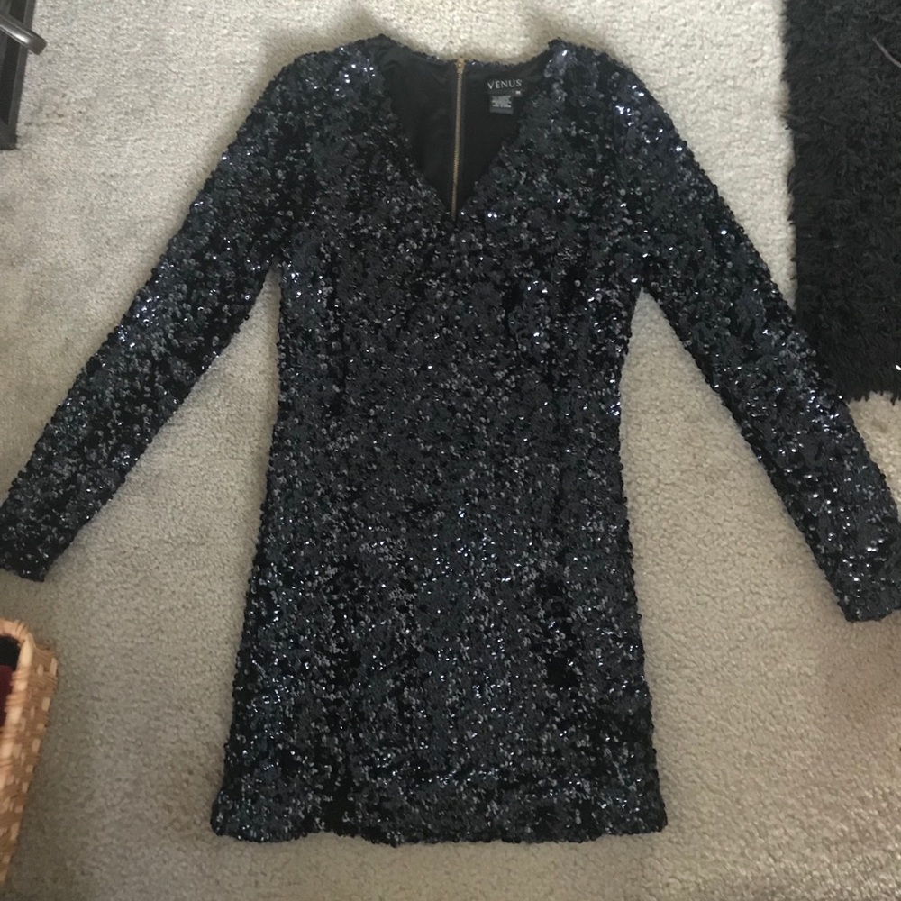Sparkle sequin dress VENUS